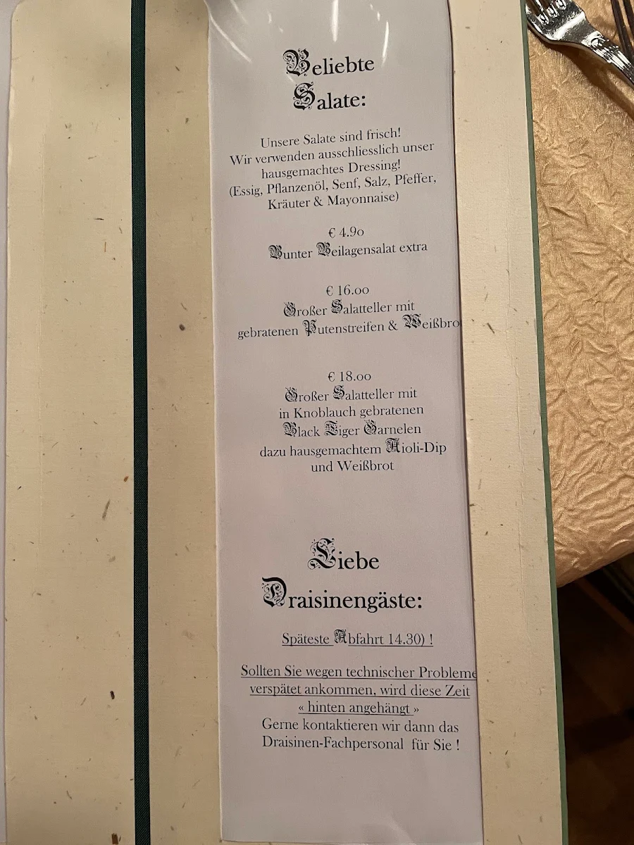 Speisekarte photo 5