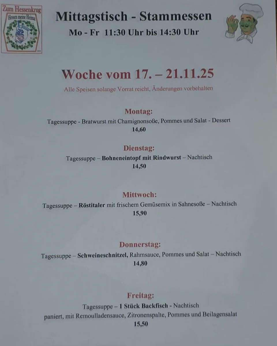 Speisekarte photo 2