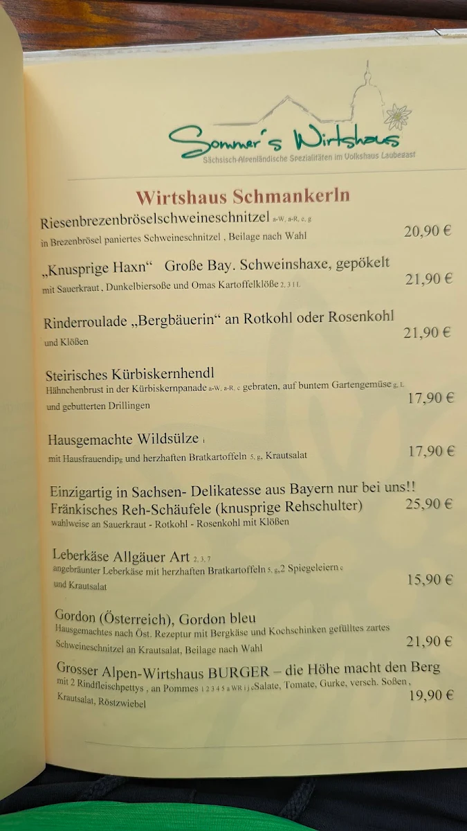 Speisekarte photo 3