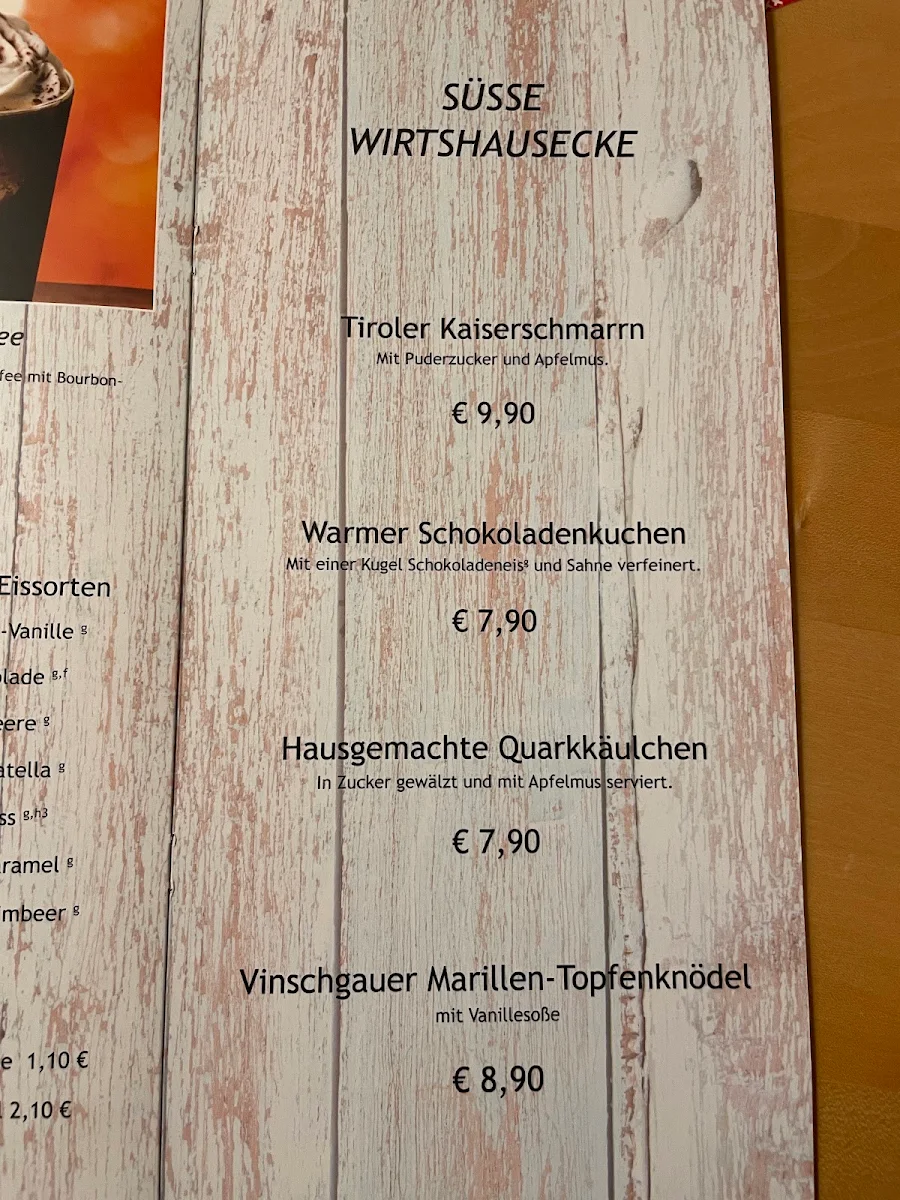 Speisekarte photo 6