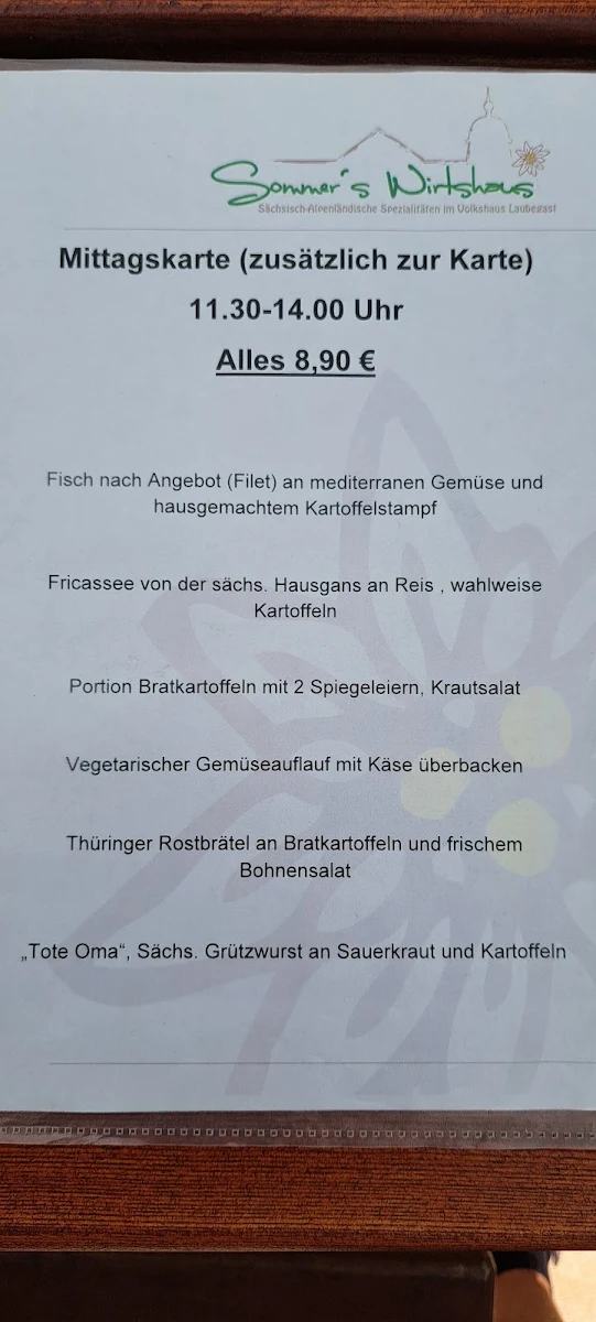 Speisekarte photo 9