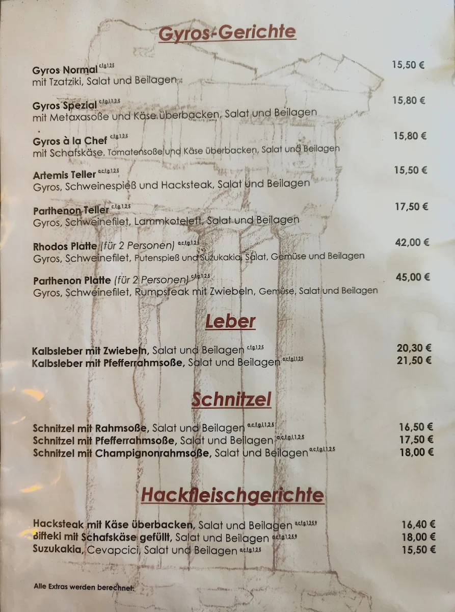 Speisekarte photo 1