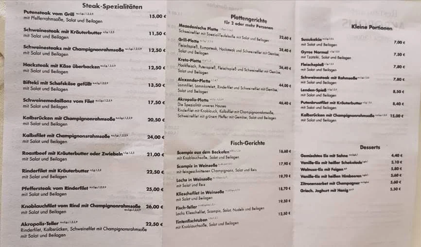 Speisekarte photo 6