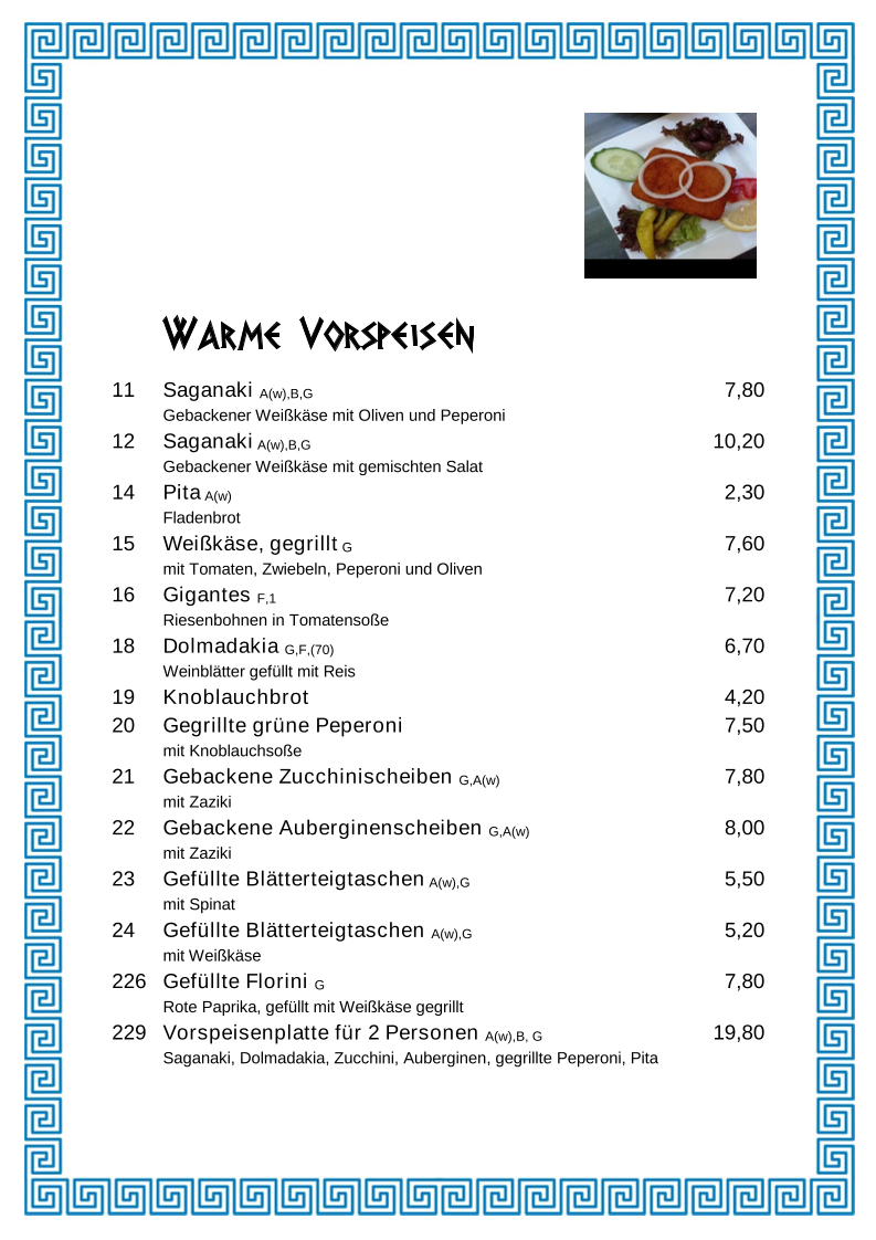 Speisekarte photo 3