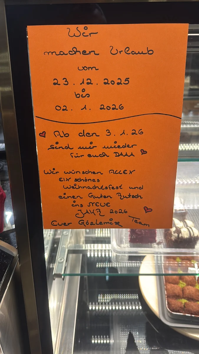 Speisekarte, Gözlemix Bamberg