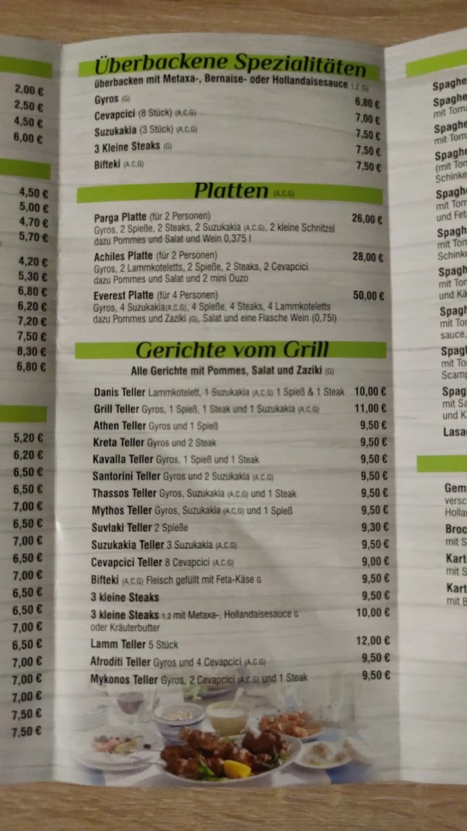 Speisekarte photo 5