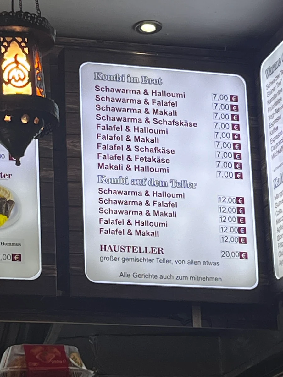 Speisekarte photo 2