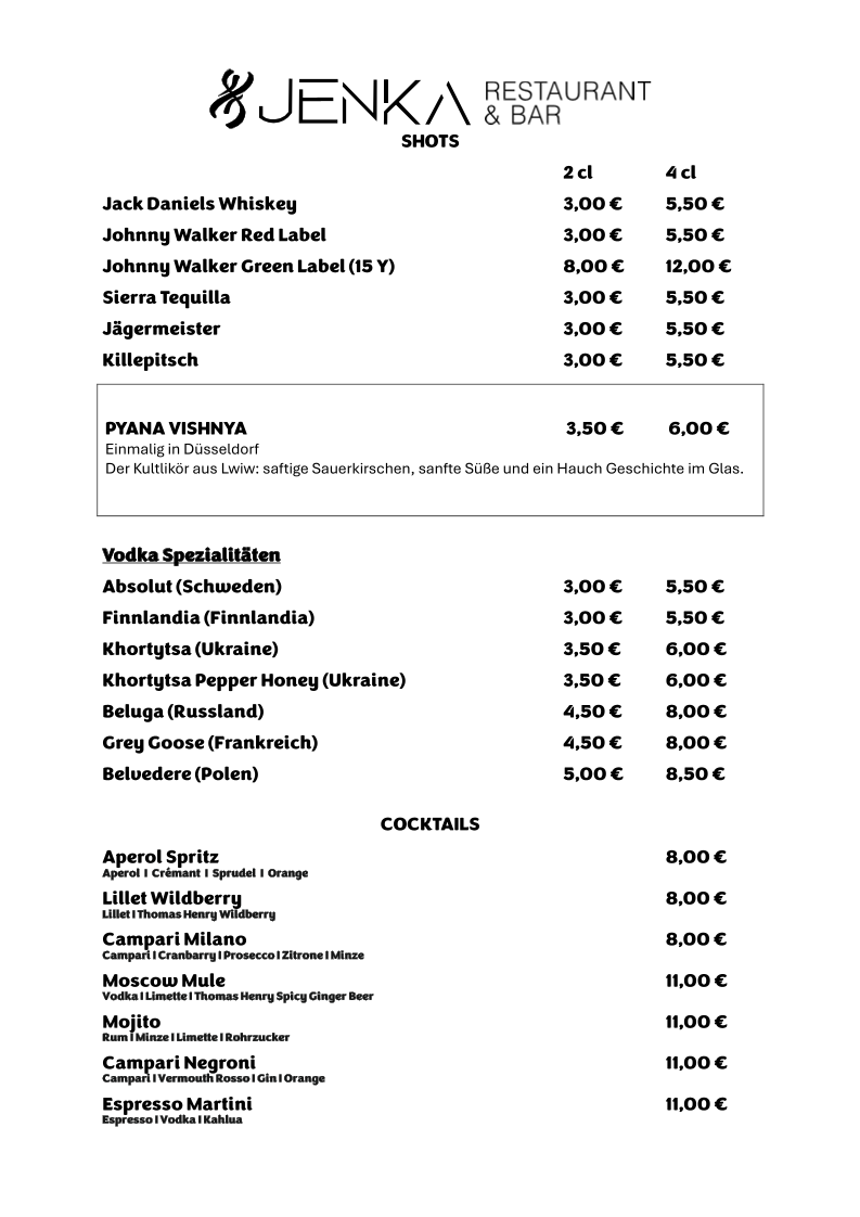 Speisekarte photo 2