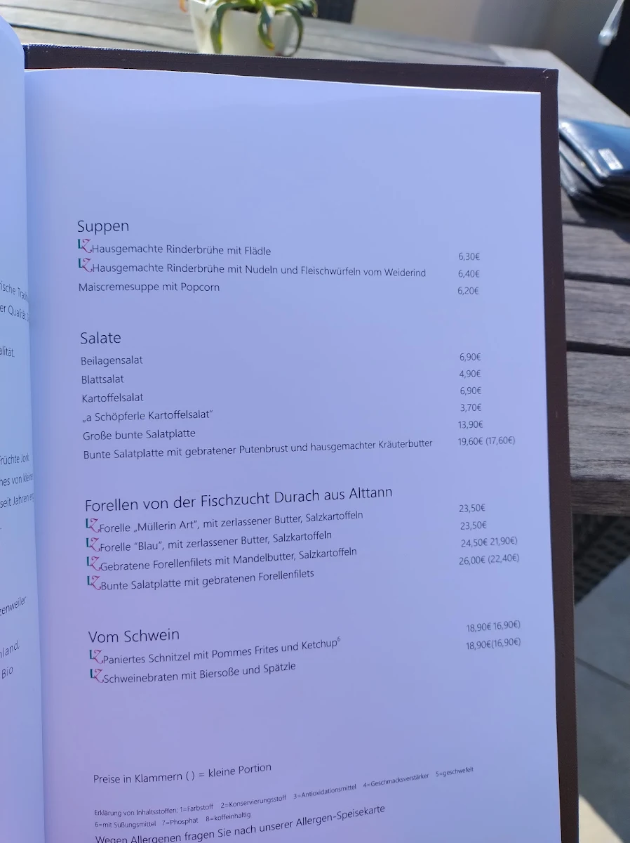 Speisekarte photo 8