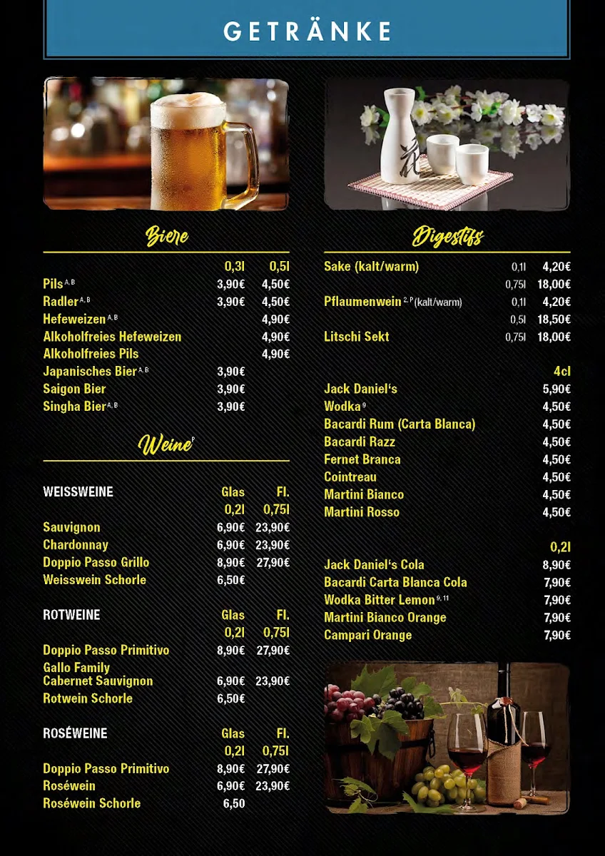 Speisekarte, HOI AN Frankenthal - Sushi & Grill
