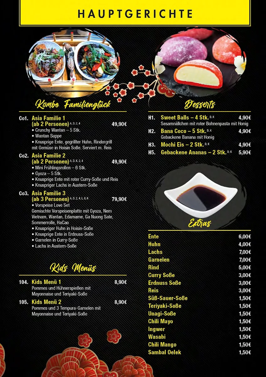 Speisekarte, HOI AN Frankenthal - Sushi & Grill