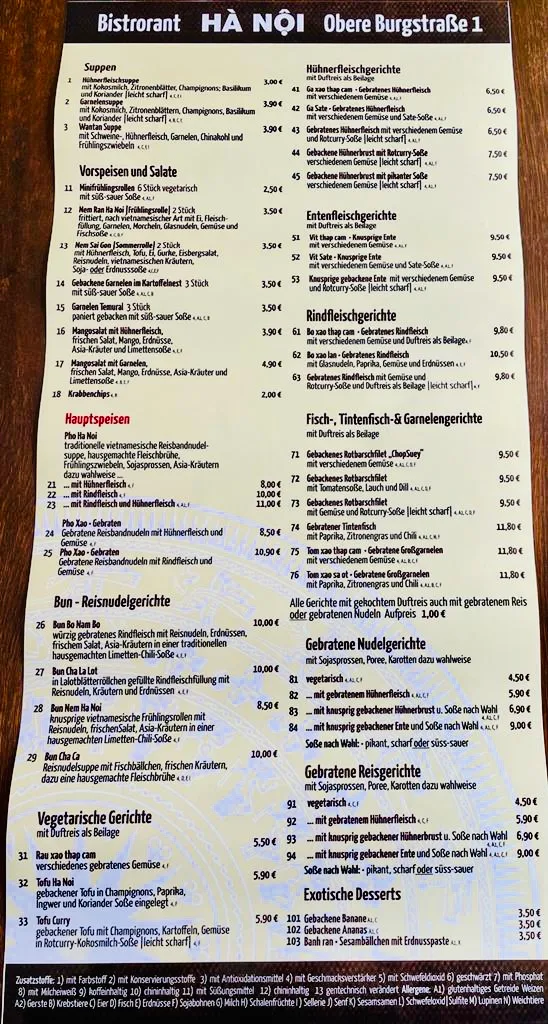 Speisekarte photo 3