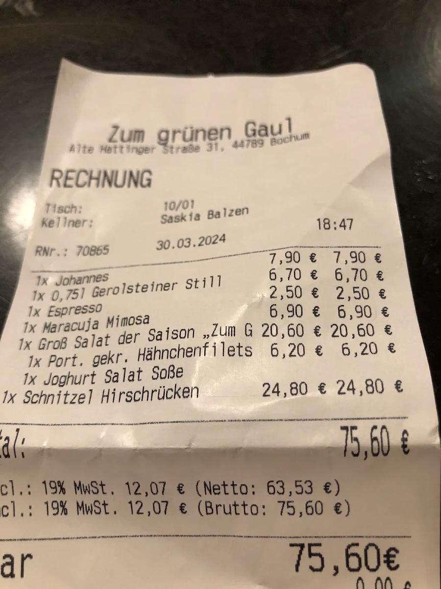 Speisekarte photo 4