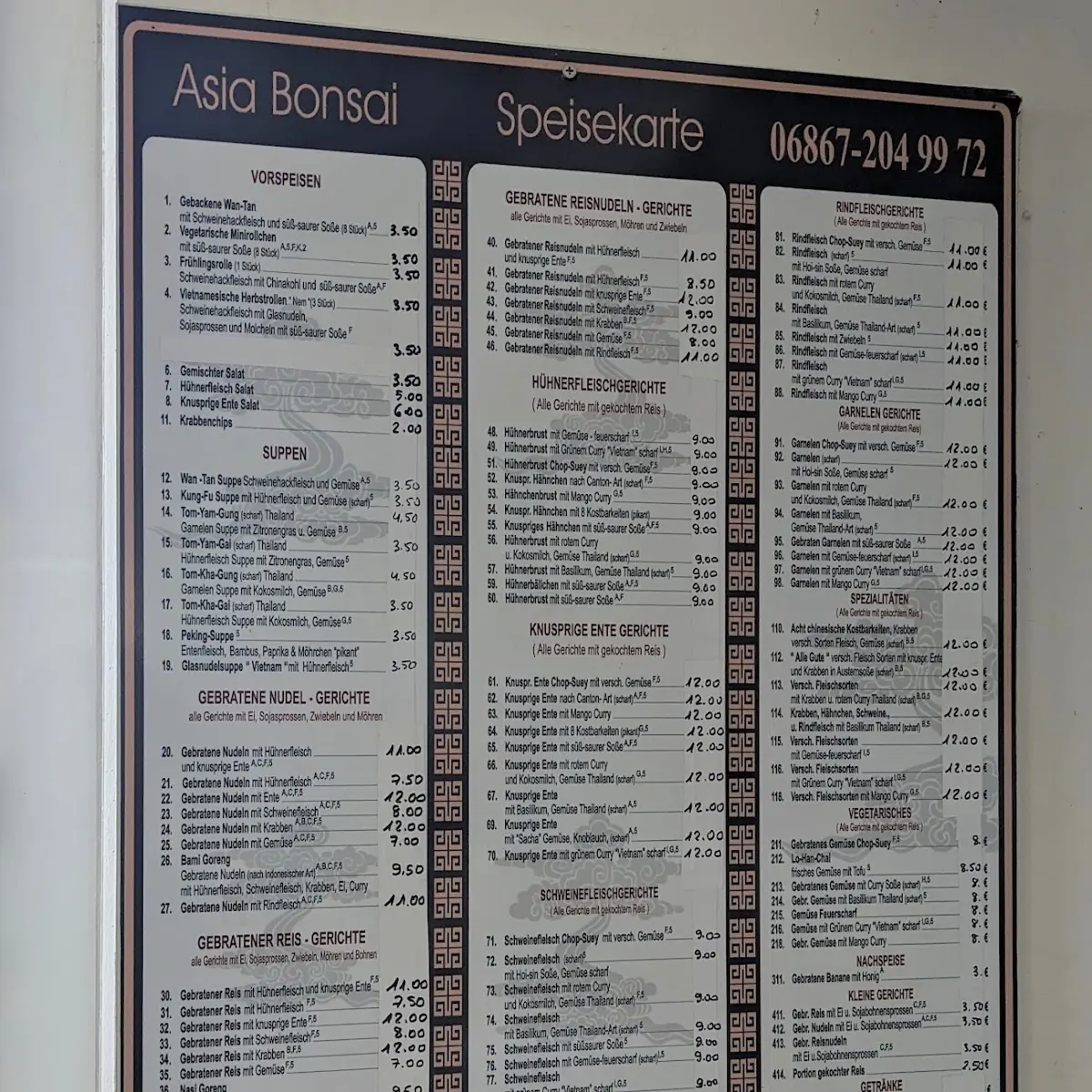 Speisekarte photo 4
