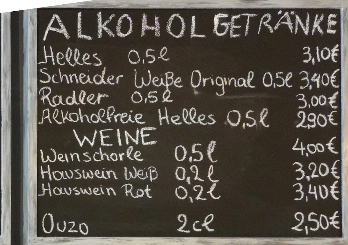 Speisekarte photo 2