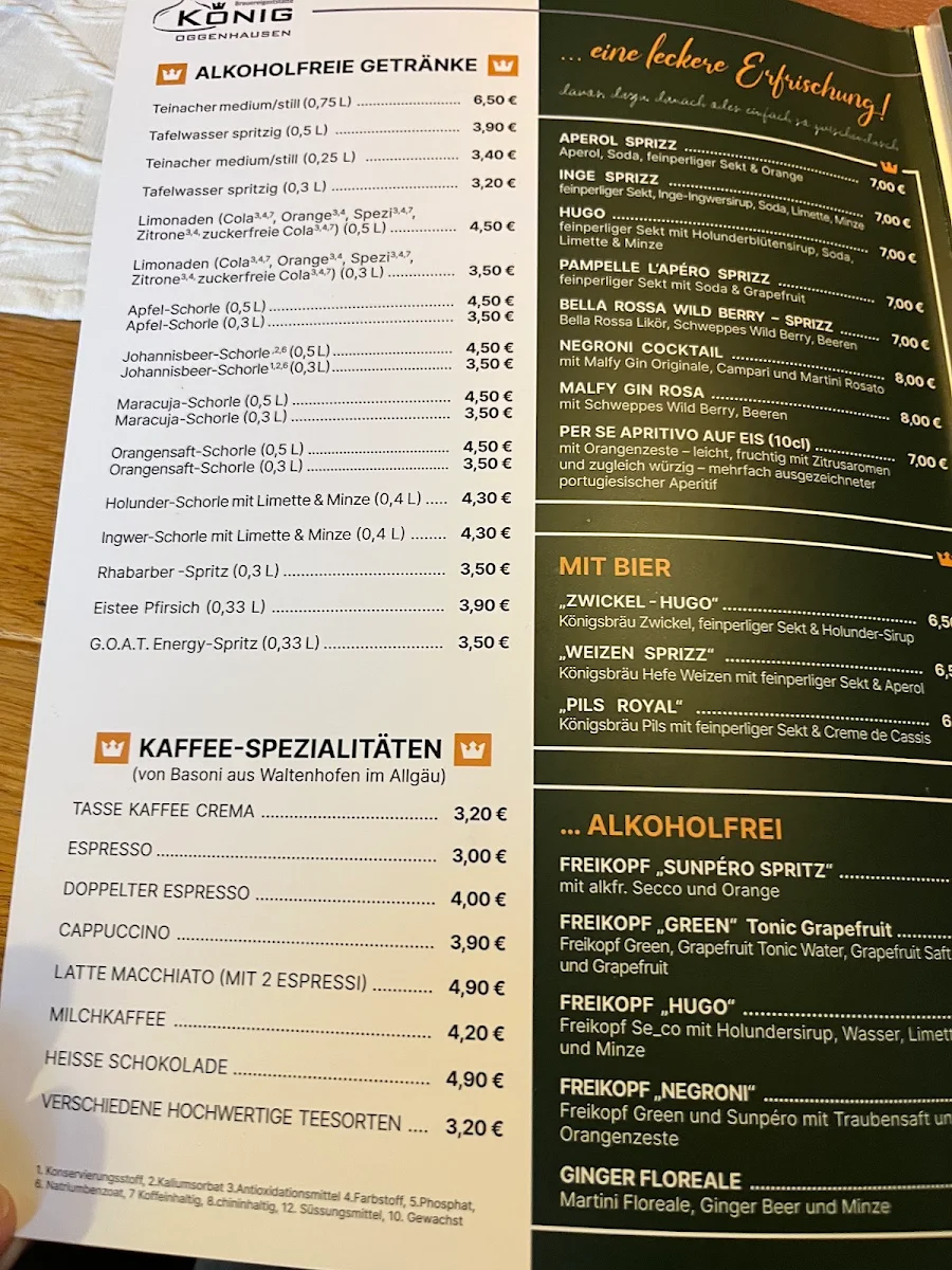 Speisekarte photo 4