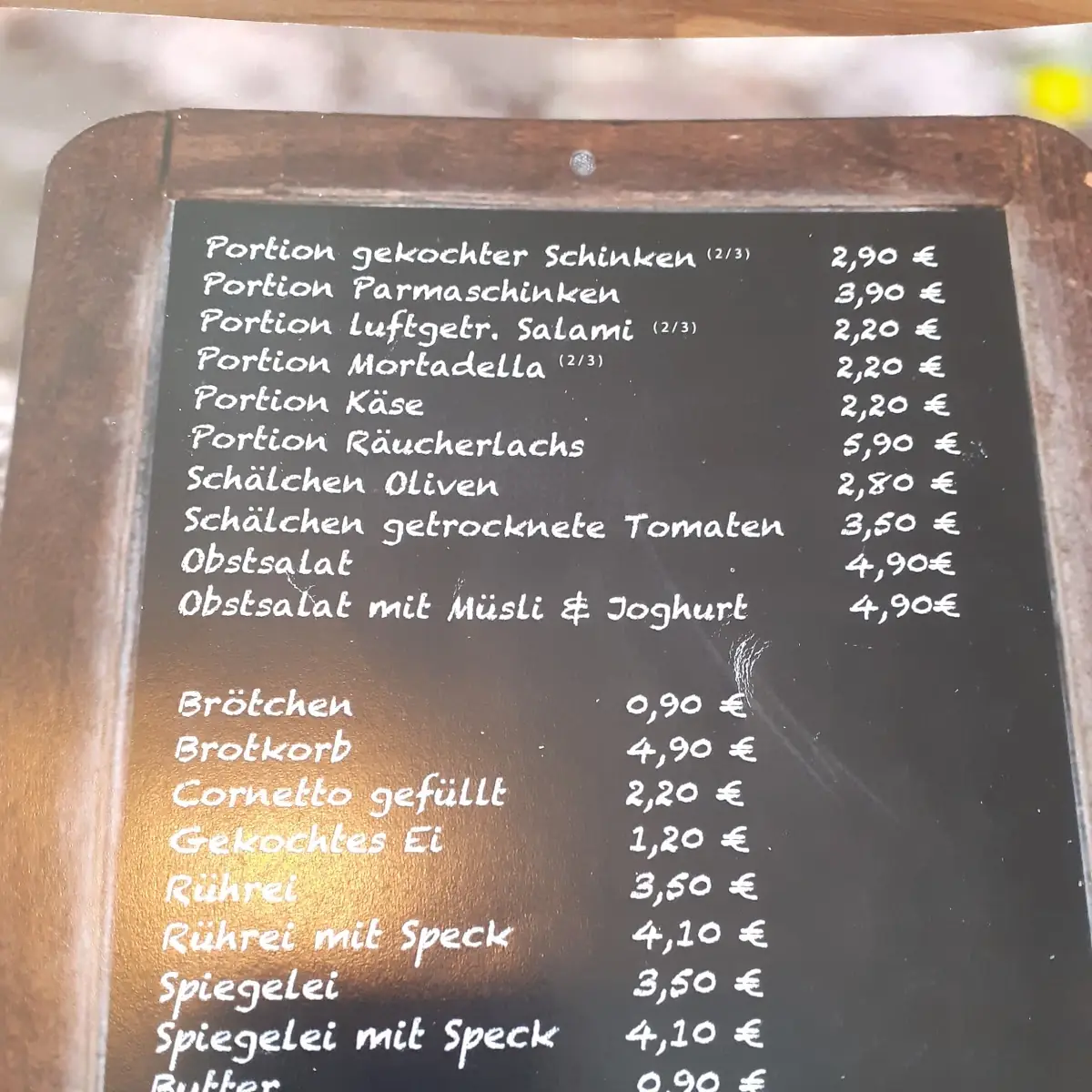 Speisekarte photo 3