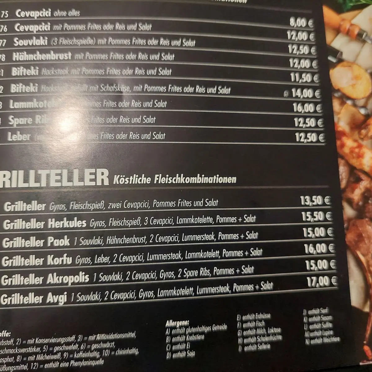 Speisekarte photo 10
