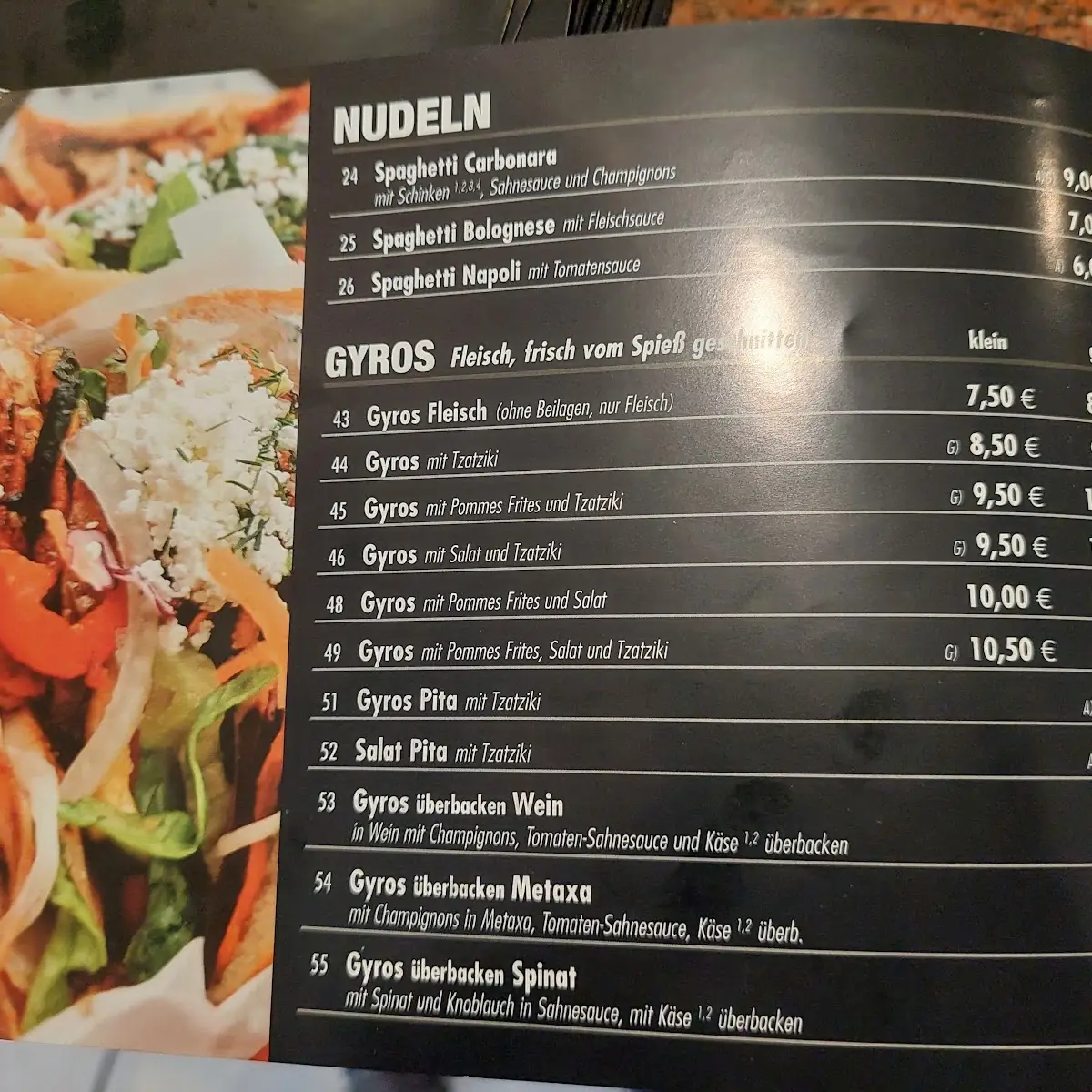 Speisekarte photo 8