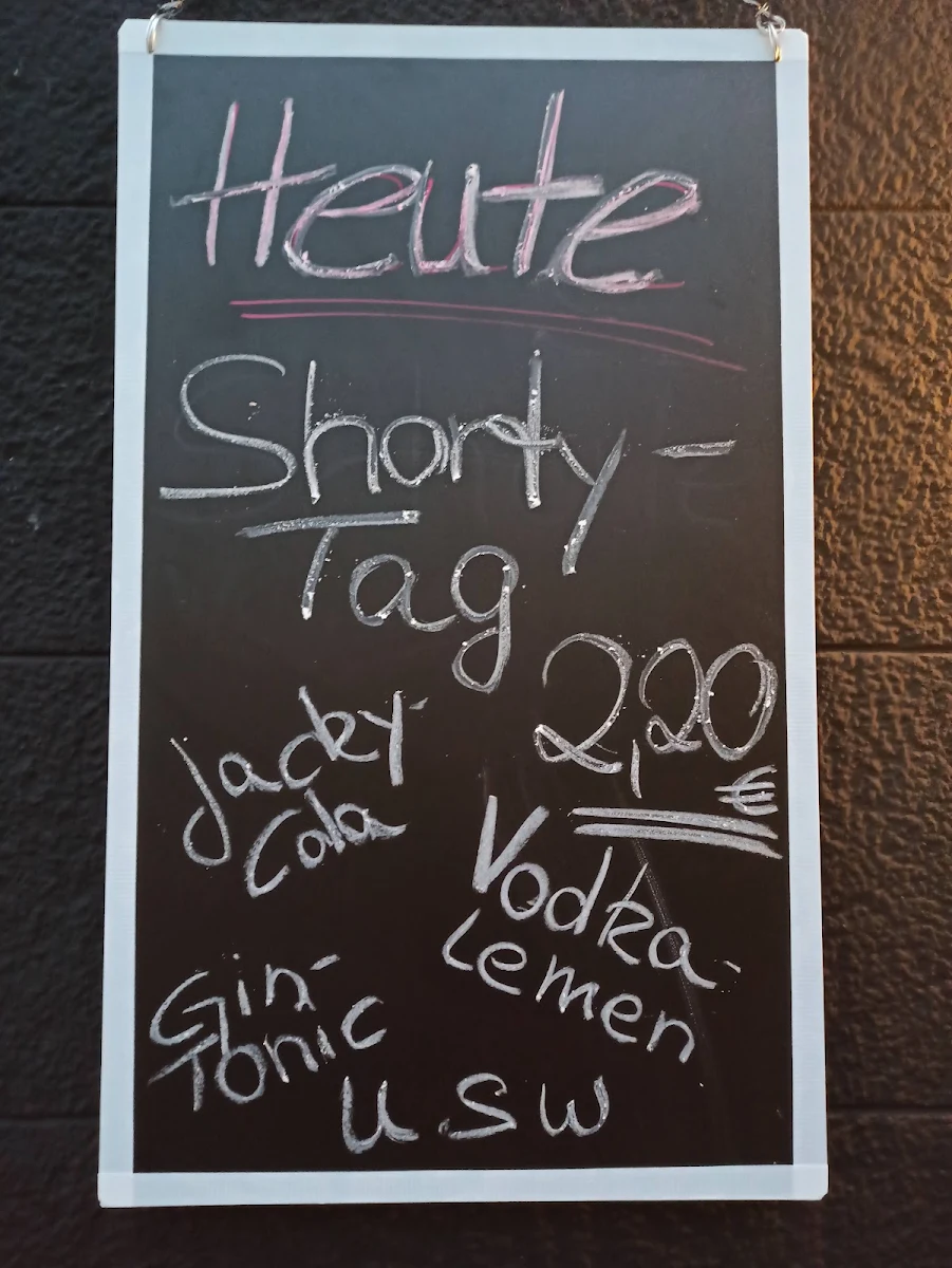 Speisekarte, Bistro Unperfekt