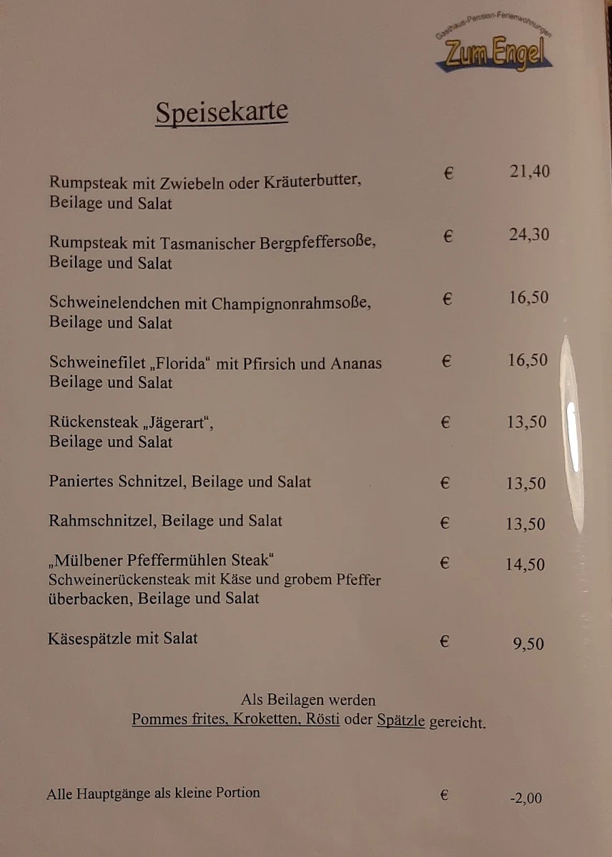 Speisekarte photo 1