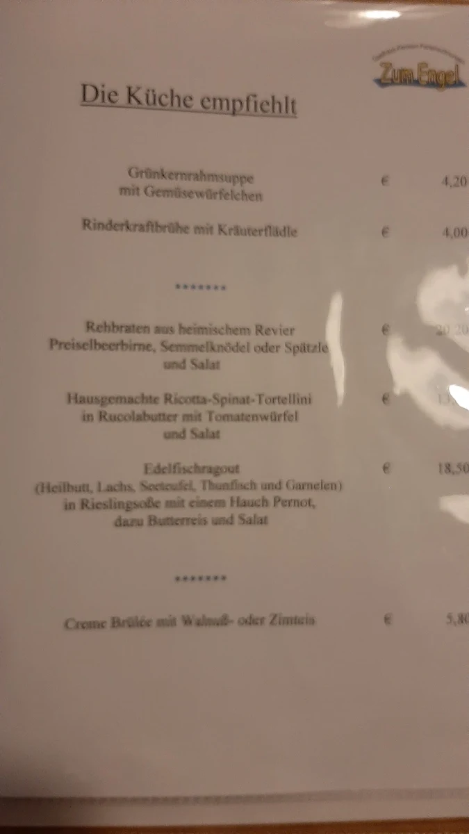 Speisekarte photo 3