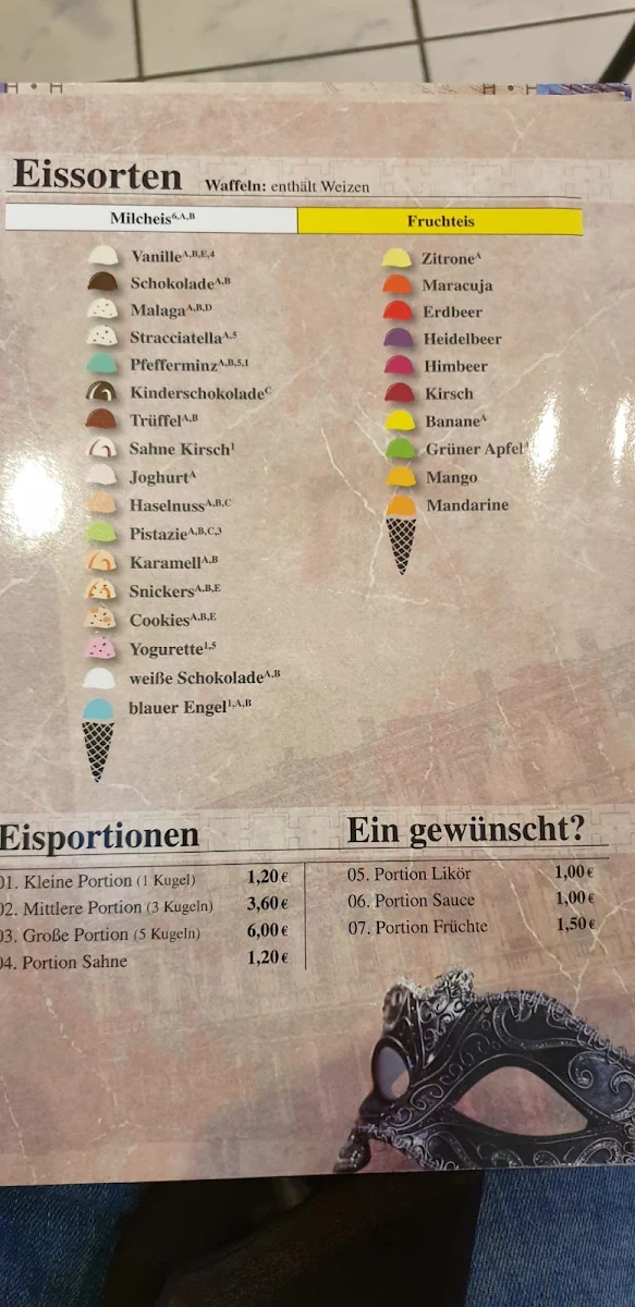 Speisekarte photo 1