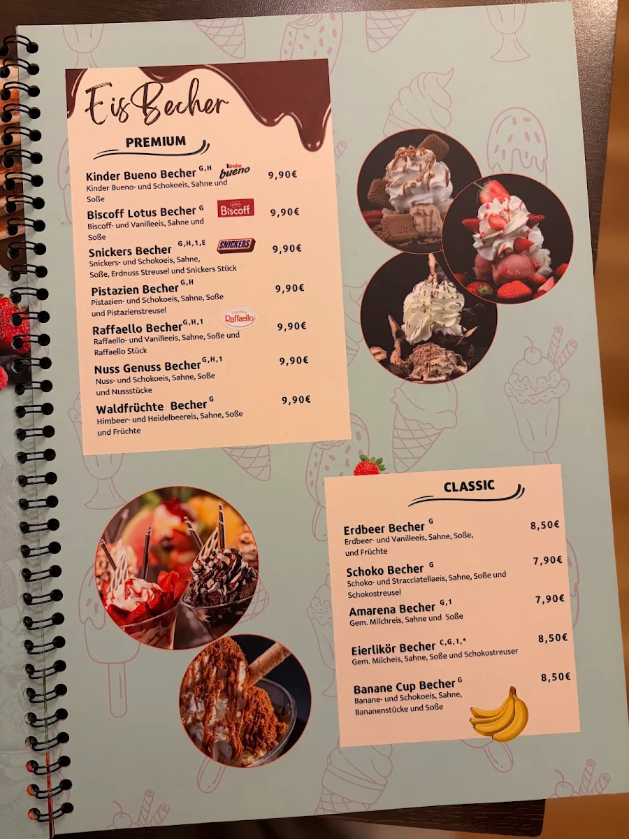 Speisekarte, Rio Cafe & Bistro