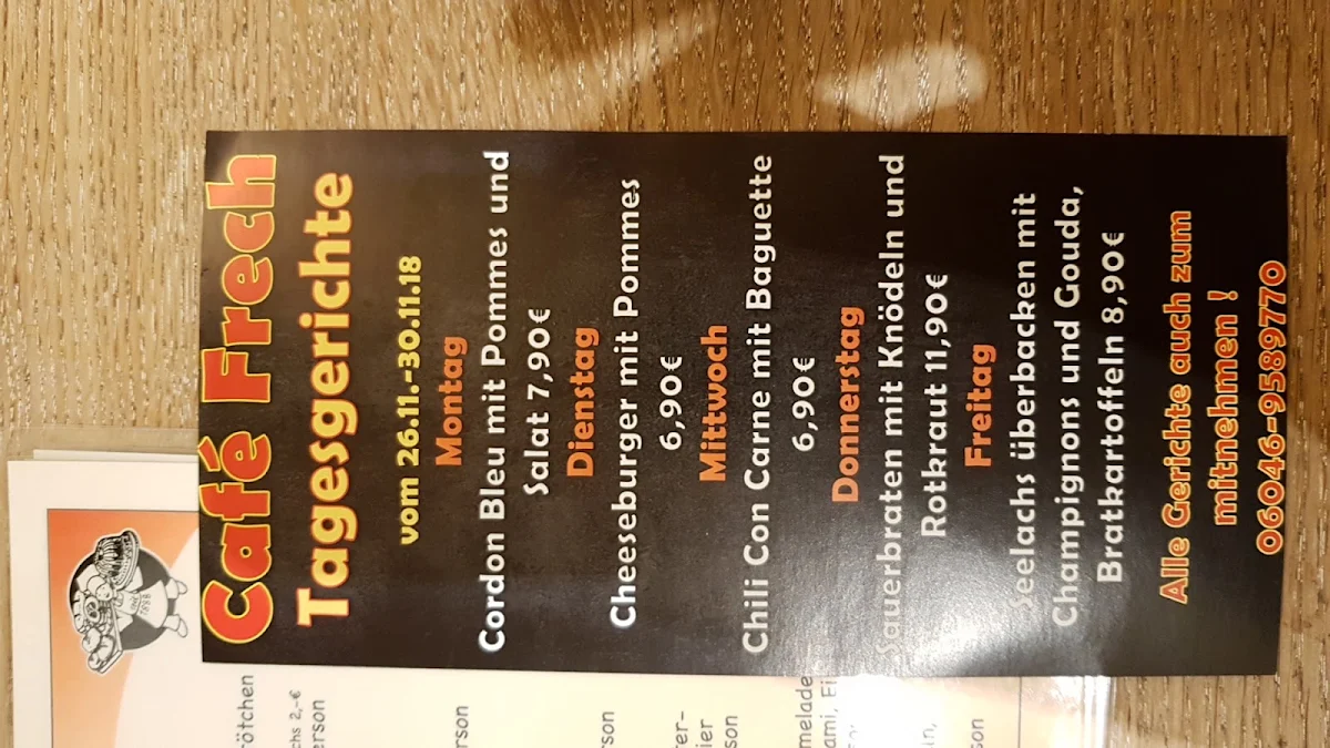 Speisekarte photo 6