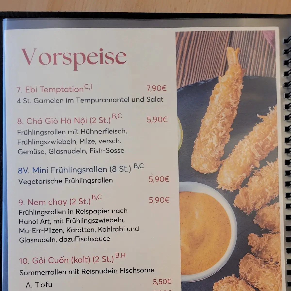 Speisekarte photo 2