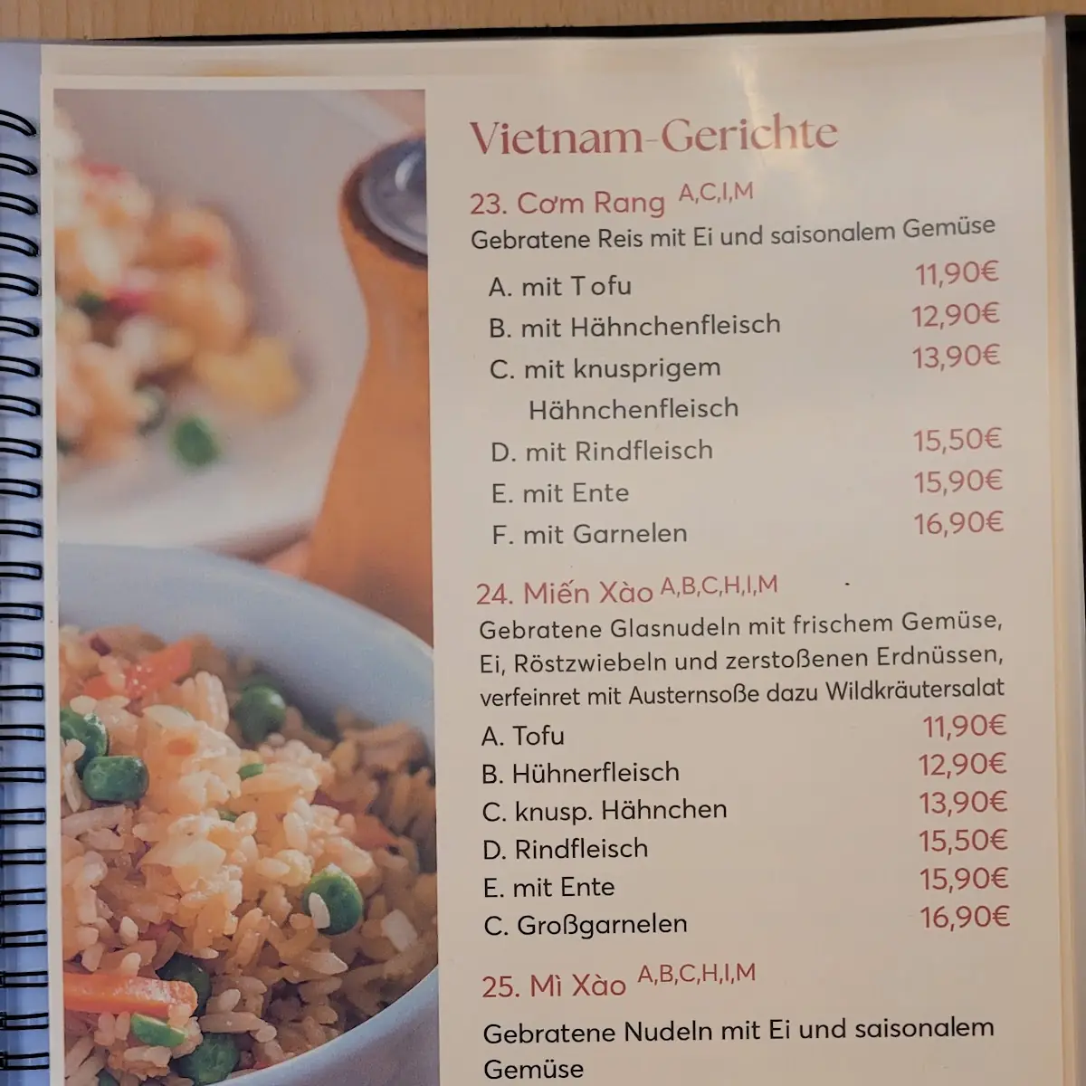 Speisekarte photo 3
