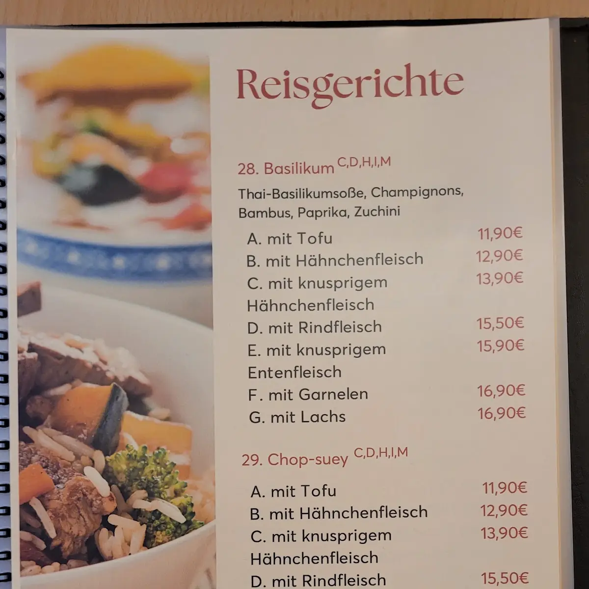 Speisekarte photo 6