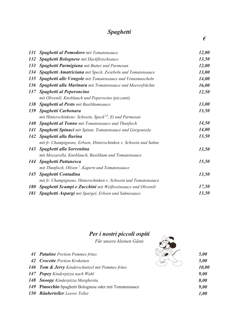 Speisekarte photo 5