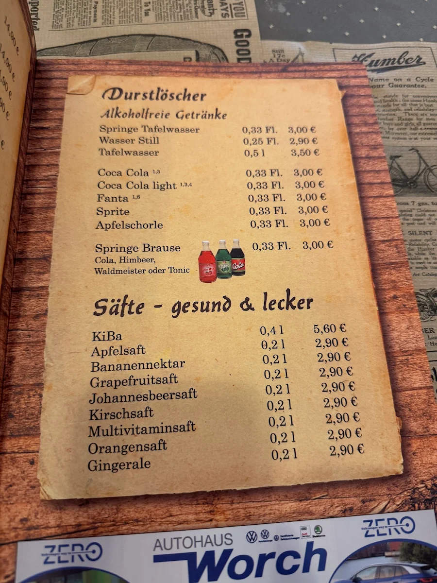 Speisekarte photo 5