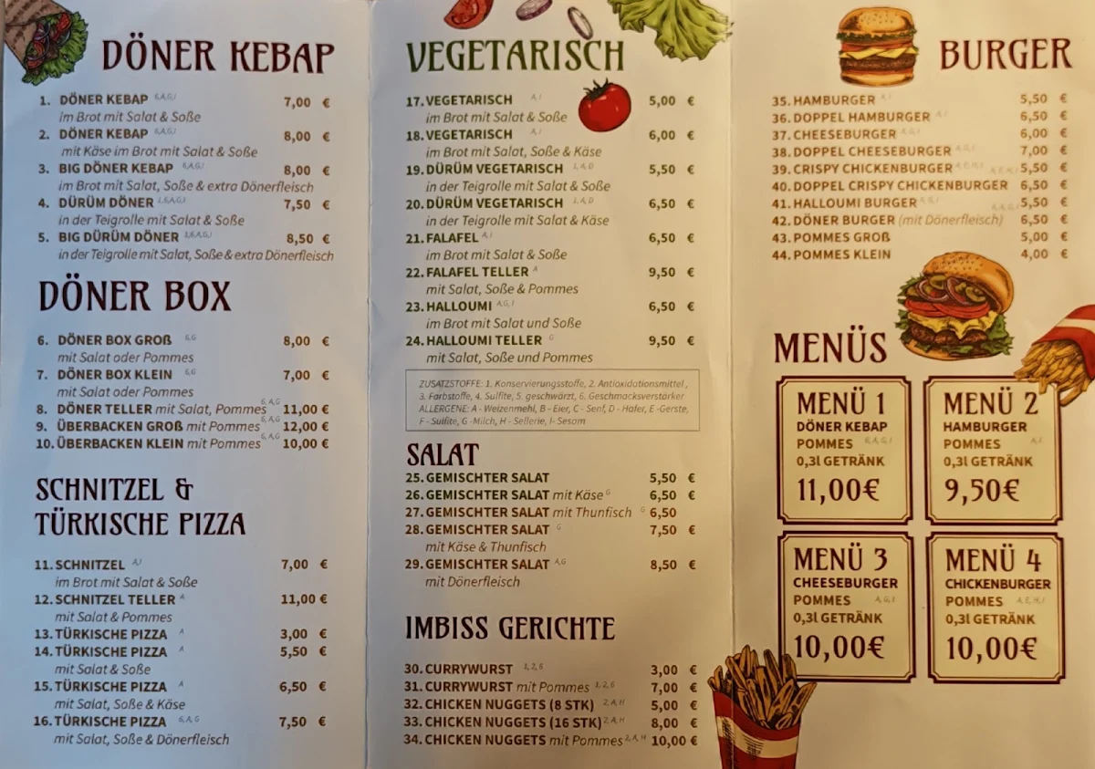 Speisekarte photo 1