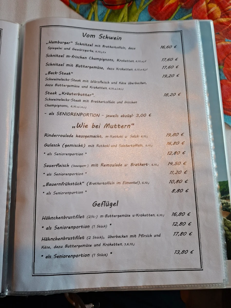 Speisekarte photo 1
