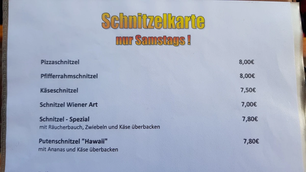 Speisekarte photo 8