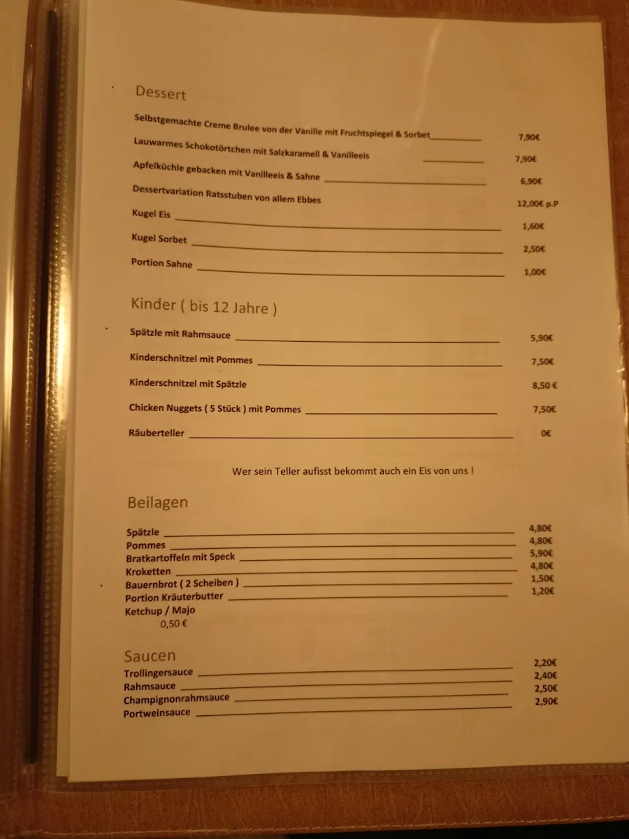 Speisekarte photo 3