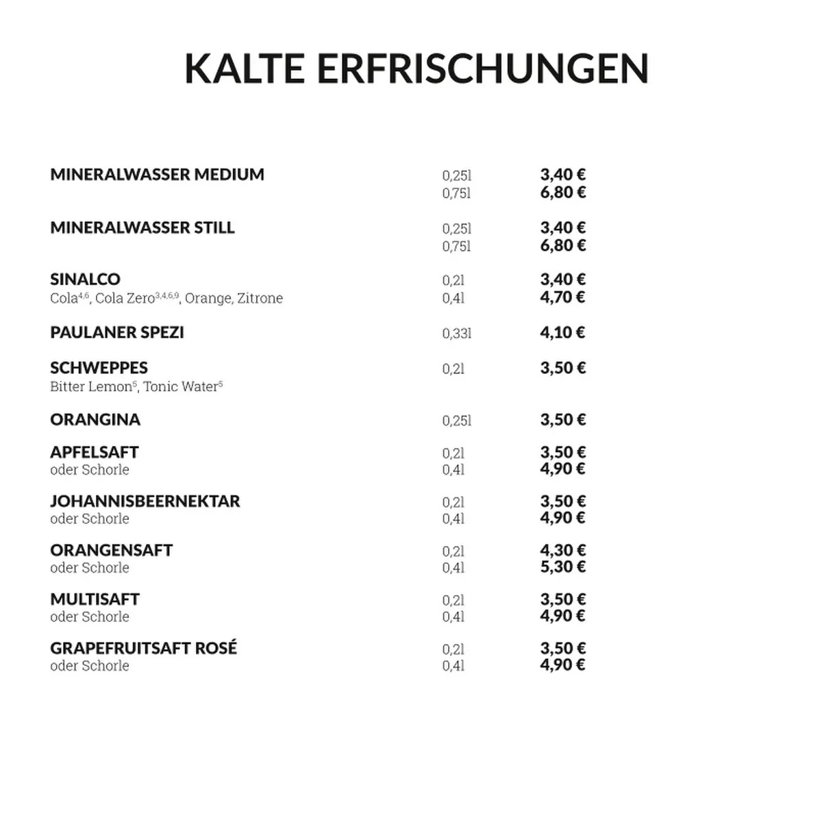 Speisekarte photo 7