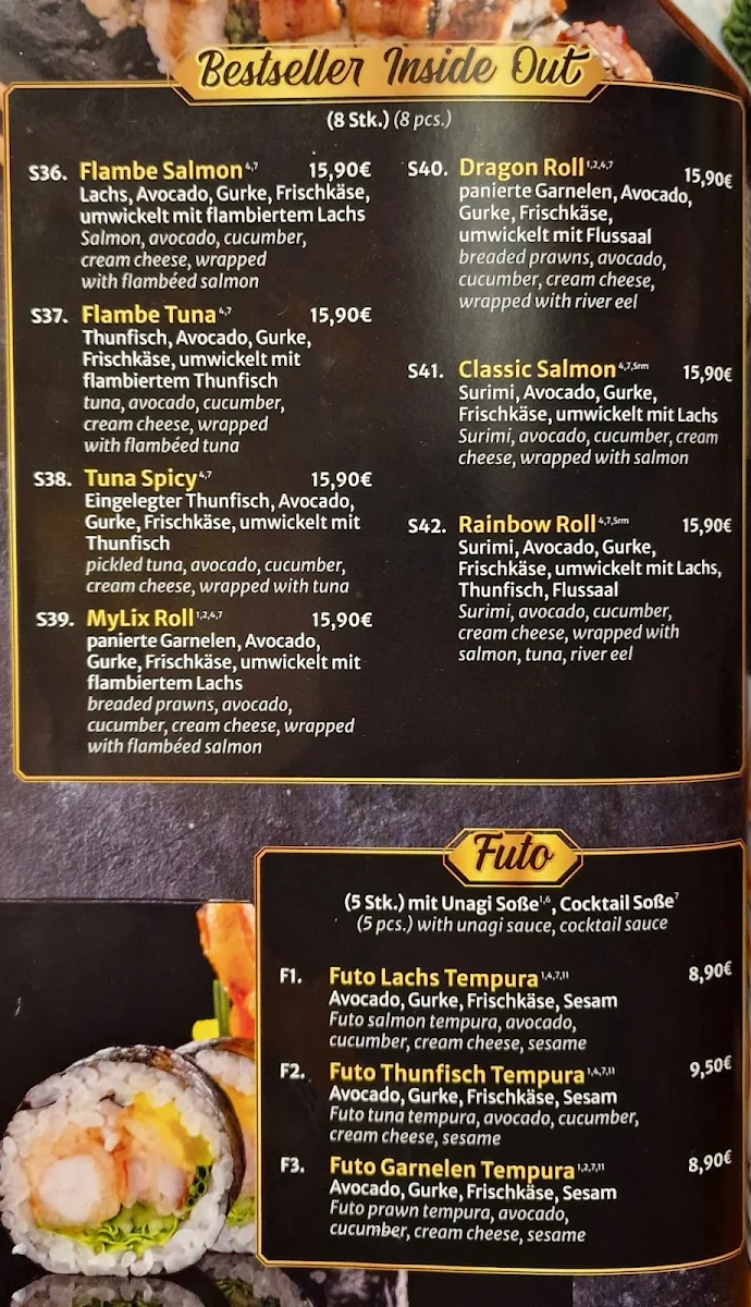 Speisekarte photo 1