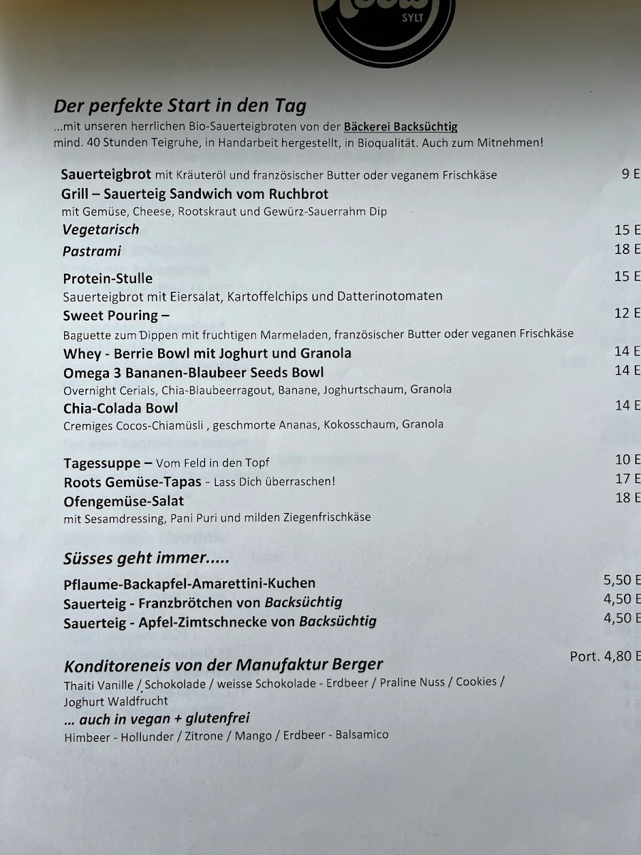 Speisekarte photo 1