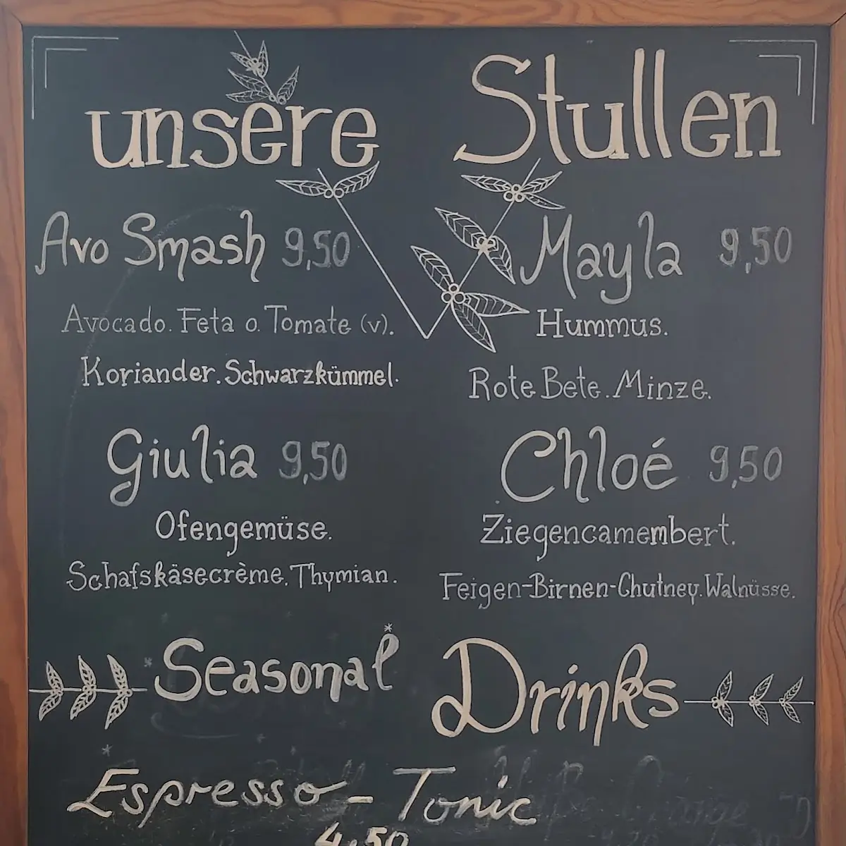 Speisekarte photo 1