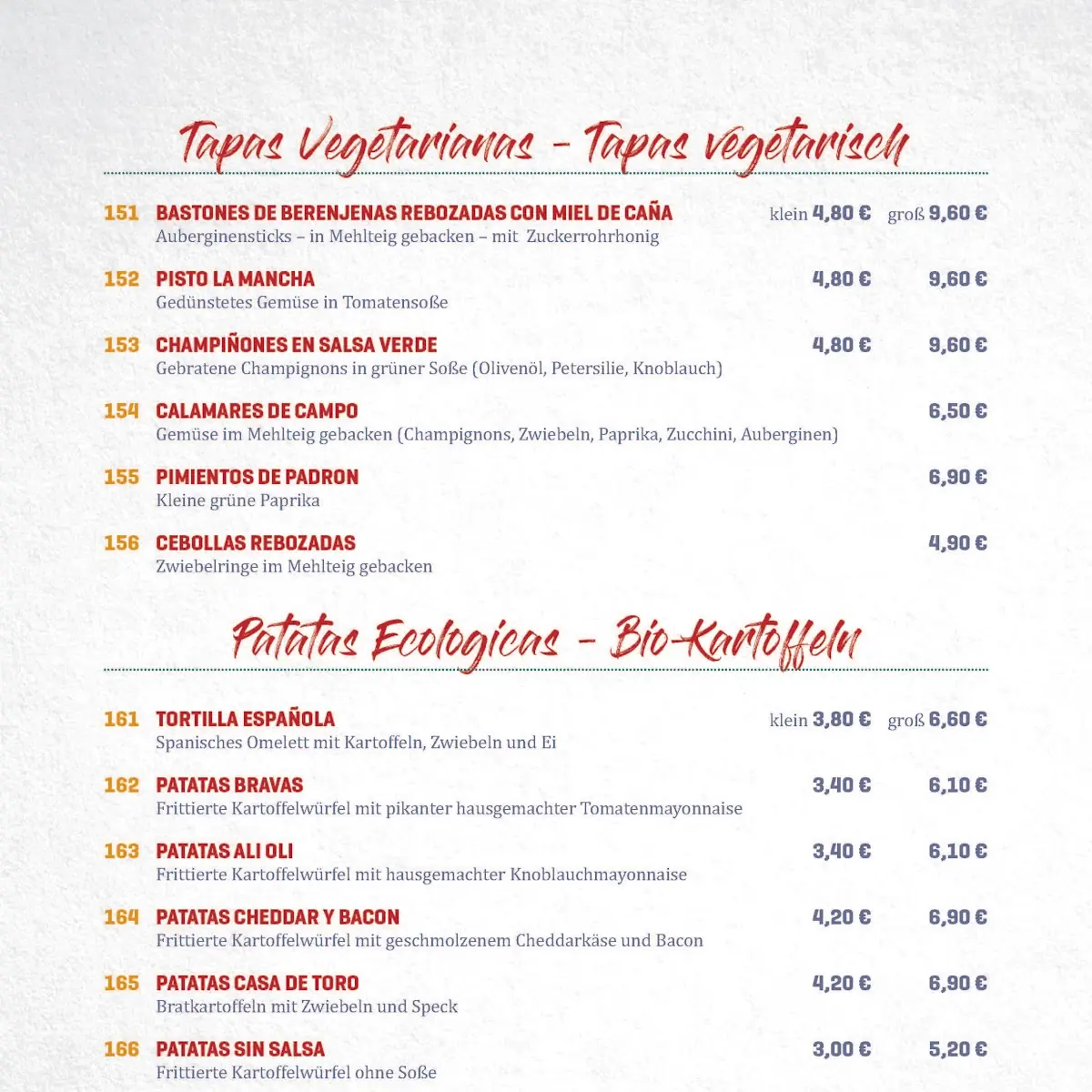 Speisekarte photo 4
