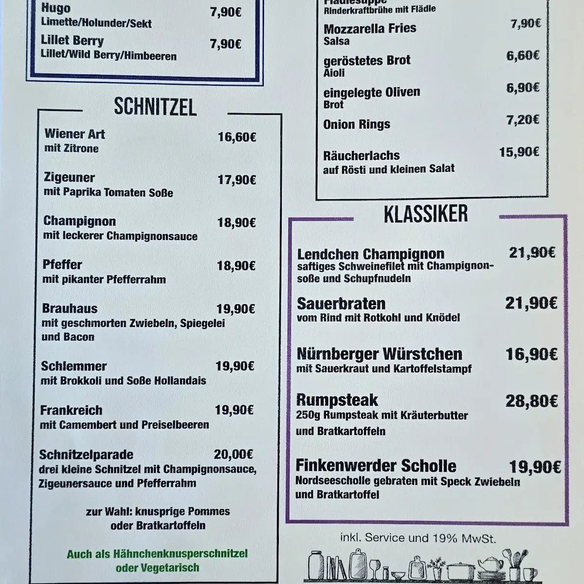 Speisekarte photo 6