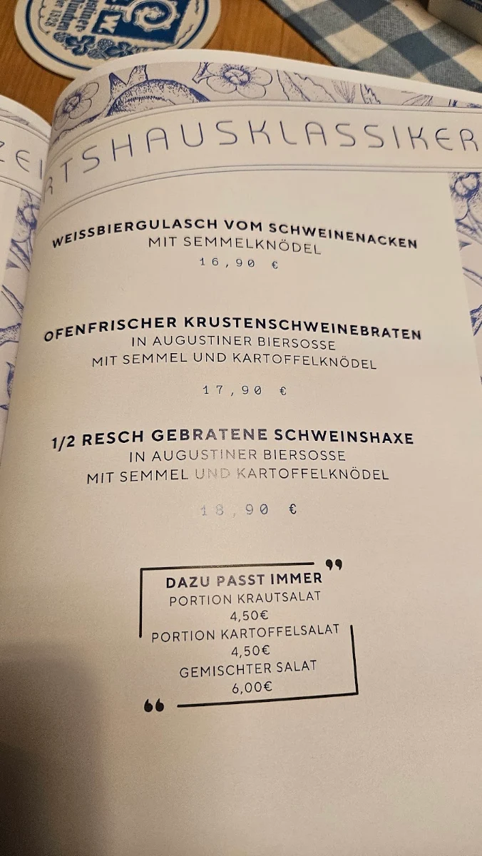 Speisekarte photo 1