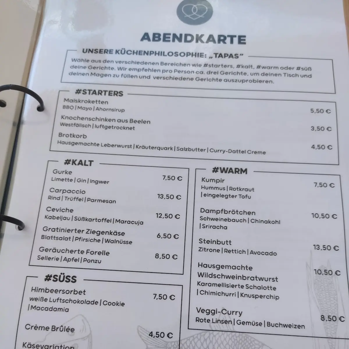 Speisekarte photo 3
