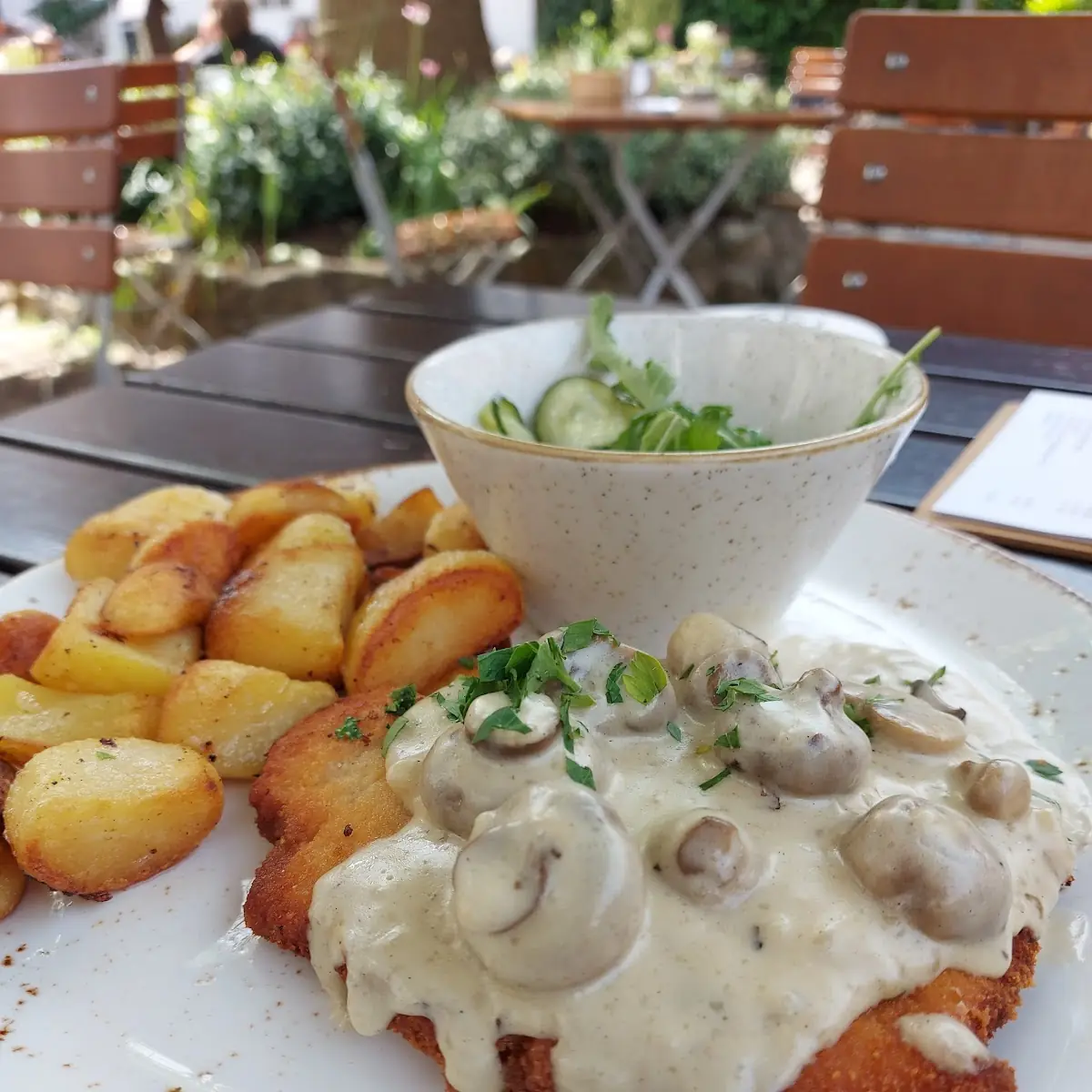 Champignonrahmschnitzel
