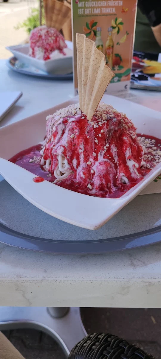 Spaghetti Joghurt Eis