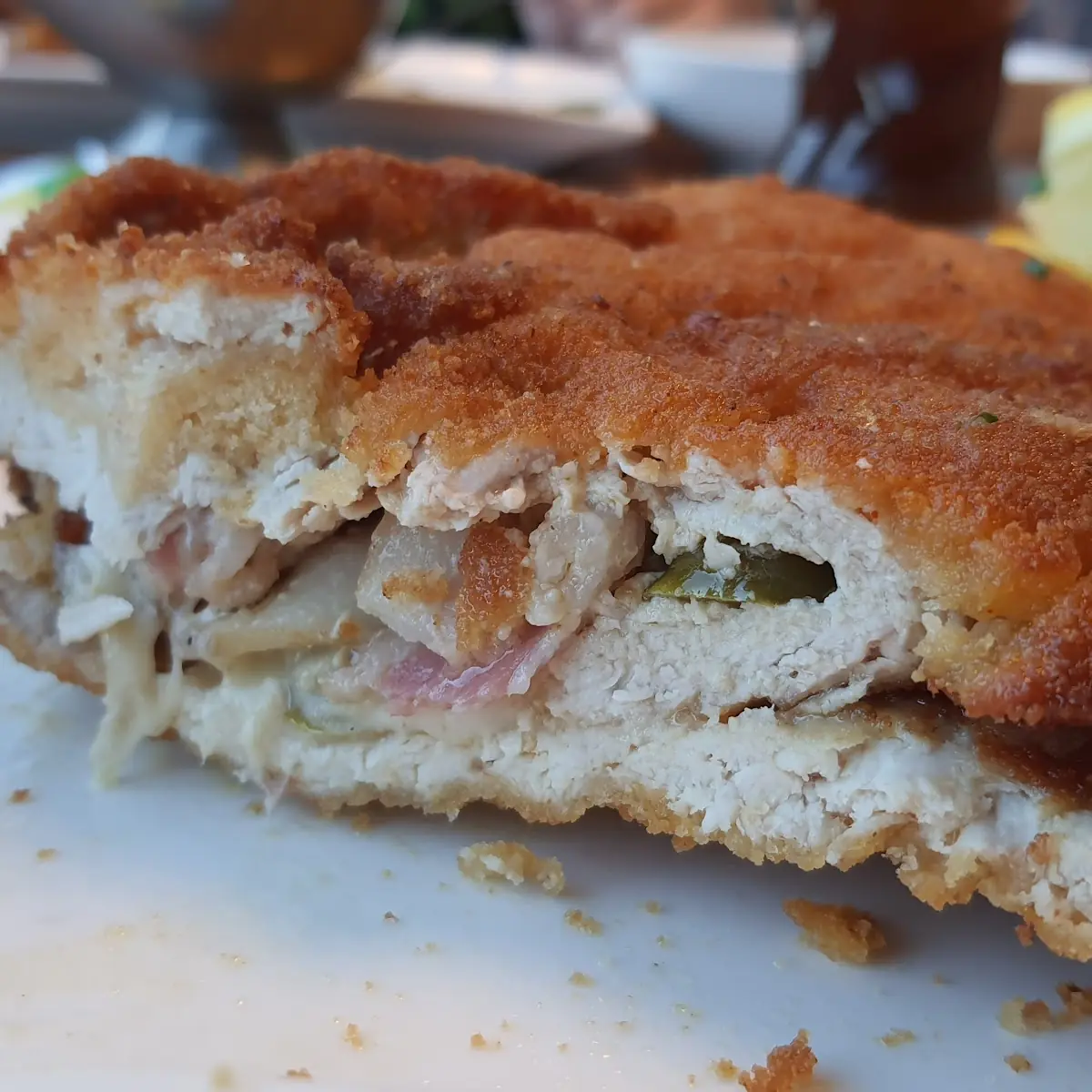 Cordon Bleu Mit Bacon & Chilli