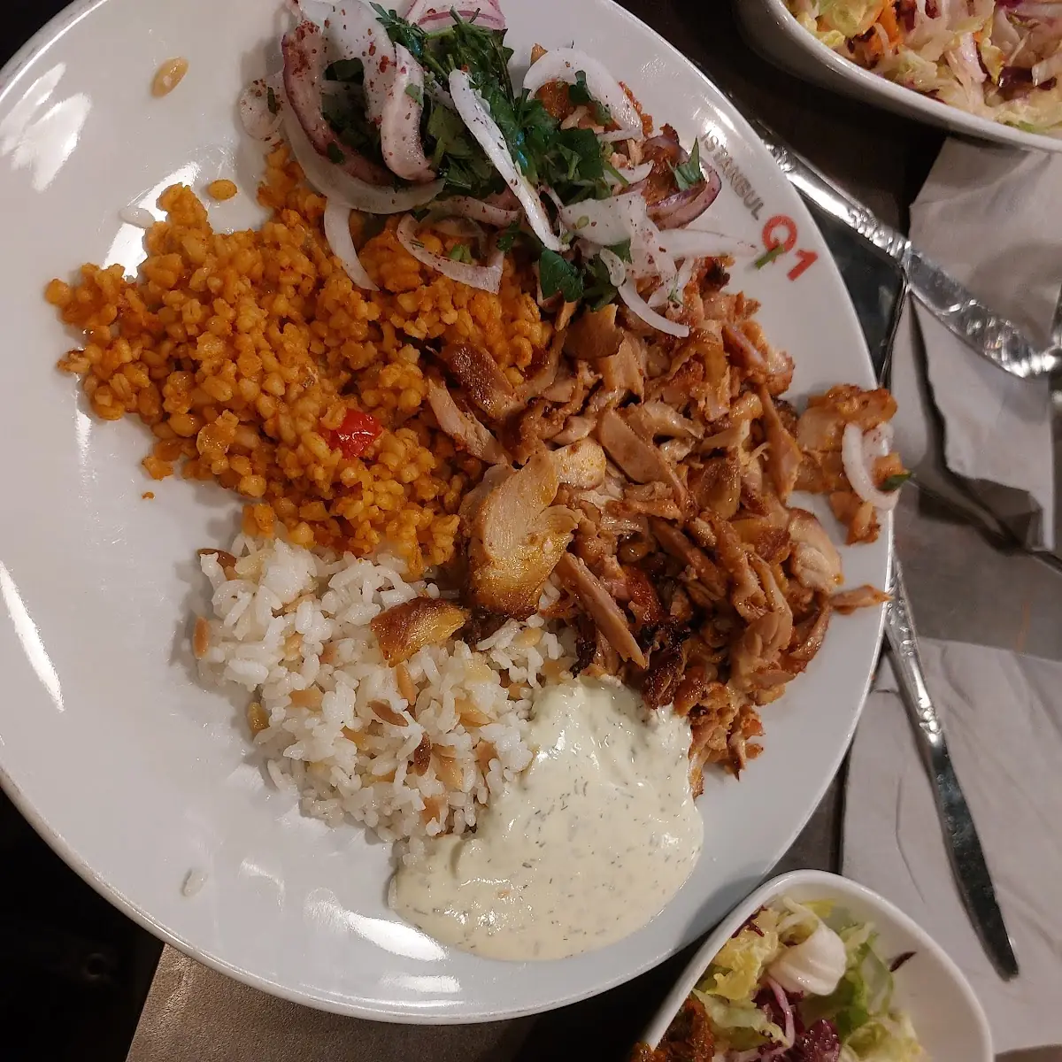 Dönnerteller Hähnchen